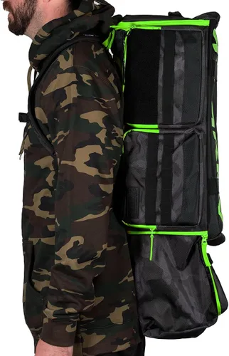 Miniatura 4 de HK Army Expandir Mochila Paintball Gearbag - Shroud Black/Green