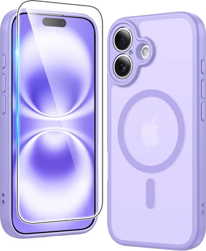 Miniatura 1432 de FNTCASE Funda para iPhone 13 Pro-Max: Fundas magnéticas transparentes compatibles con Magsafe Slim anti amarillamiento protección contra caídas