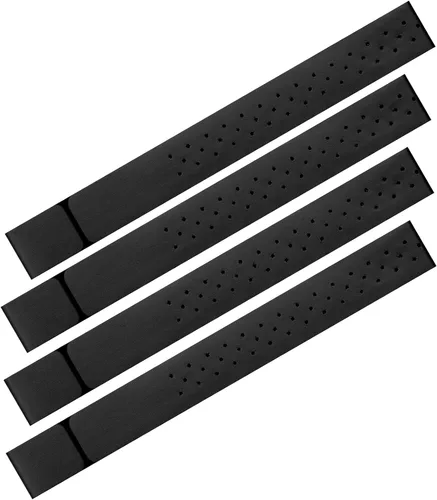 Oudain 4 correas de repuesto para monitor de frecuencia cardíaca, correa suave para monitor de frecuencia cardíaca, Theory Fitness ajustable (0.8 x