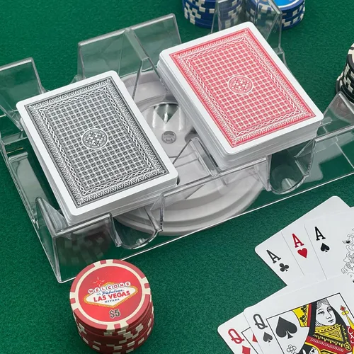 Miniatura 3 de Tarjetero dual giratorio