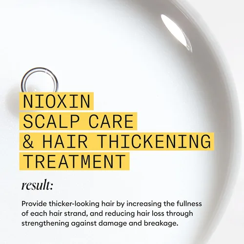 Miniatura 9 de Nioxin System 1 Scalp Care + Hair Thickening Leave-In Treatment For Natural Hair with Light Thinning Strengthen Against Damage & Breakage with