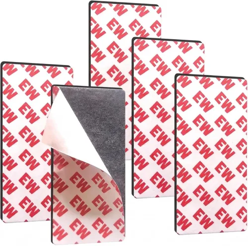 Miniatura 7 de Cinta magnética de 1 x 3 pulgadas, tiras magnéticas con respaldo adhesivo fuerte, cinta magnética adhesiva flexible para bricolaje, manualidades