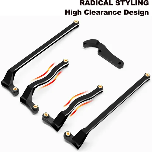 Miniatura 3 de McCue - Enlaces de mantis rezando a control remoto, enlaces de alta liquidación para Axial 1/24 Deadbolt AXI90081 RC Crawler piezas de actualización