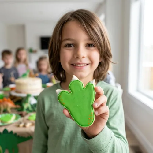 Cortador de galletas con huella de dinosaurio, 4 pulgadas, fabricado en Estados Unidos por Ann Clark