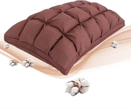 Miniatura 15 de YOUR MOON Almohadas suaves para dormir, almohadas de soporte para la cama, almohada alternativa de plumón esponjosa, almohadas de gel de hotel