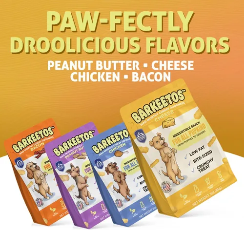 Miniatura 5 de Barkeetos - Golosinas para perros, aperitivos crujientes y con queso para mascotas, hechos con queso real del Himalaya, sin gluten, sin granos, sin
