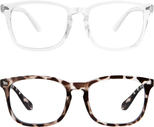 Miniatura 16 de Lentes de luz azul para mujeres y hombres, con bloqueo de luz azul, protección para computadora, juegos, televisión, teléfono, lectura