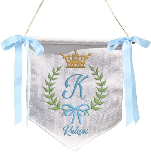 Miniatura 9 de Cartel personalizado de bienvenida para bebé con lazo con nombre personalizado, letrero de puerta de hospital, decoración de entrada, cartel