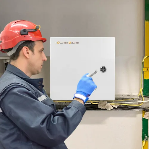 Miniatura 2 de Tocretoare Caja eléctrica para exteriores, caja de conexiones de acero 12 x 10 x 6 pulgadas, NEMA 4X Caja eléctrica IP66 impermeable y a prueba