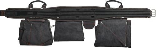 Miniatura 3 de Hultafors Work Gear HT5652 Professional - Delantal combinado de carpintero, cinturón de herramientas de poliéster balístico resistente, bolsillos