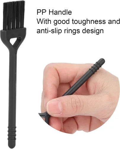 Miniatura 2 de 10 cepillos de limpieza de afeitadora eléctrica, mini cepillo de nailon de doble cara para afeitar, herramienta de limpieza para afeitar