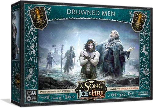 CMON A Song of Ice and Fire - Caja de unidades de juego de mesa para hombres ahogados – The Watery Wrath of House Greyjoy, juego de estrategia para