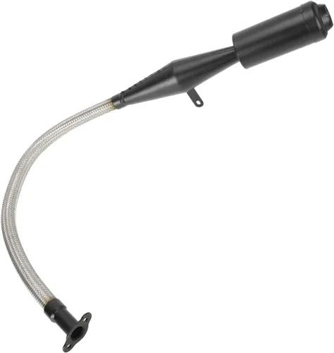 Miniatura 7 de YOXUFA Silenciador de escape flexible de 2 tiempos + kit ajustador tensor de cadena para 49 cc, 60 cc, 66 cc, 80 cc, 100 cc, bicicleta motorizada