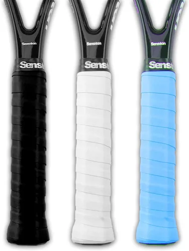 Senston Empuñaduras de raqueta de tenis, raqueta de bádminton, cinta de sobreagarre, envoltura de mango de raqueta de pickleball
