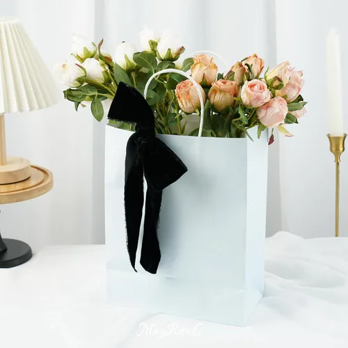 Miniatura 3 de MAYREEL Cinta de terciopelo negro de 2 pulgadas, cinta desgarrada a mano, borde deshilachado de seda para ramos de novia, invitaciones, libros