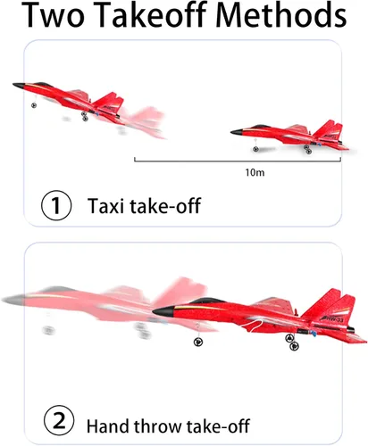 Miniatura 5 de Aviones de espuma RC para mayores de 14 años y adultos, avión de combate con control remoto, juguetes de avión de pasatiempo, regalos