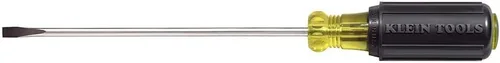 Miniatura 6 de Klein Tools 601-8 - Destornillador de punta de gabinete de 3/16 pulgadas, 8 pulgadas, fabricado en EE. UU