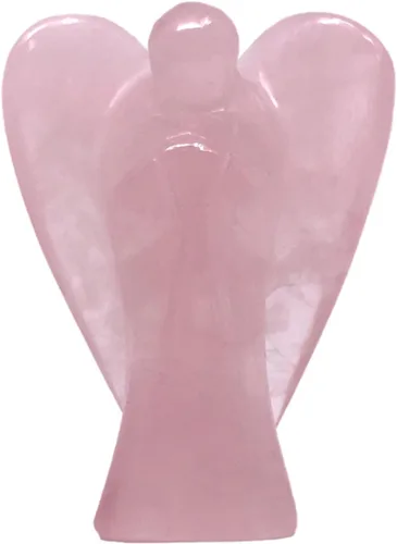 Miniatura 5 de Figura de ángel guardián de amazonita de 2 pulgadas, piedra natural tallada a mano, excelente para aliviar el estrés, la esperanza y la manifestación