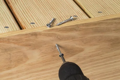 Miniatura 9 de Simpson Strong-Tie S10300WPB - Tornillo DWP para madera SS con accionamiento en cubierta, #10 x 3 pulgadas, T-15, cabeza plana, acero inoxidable