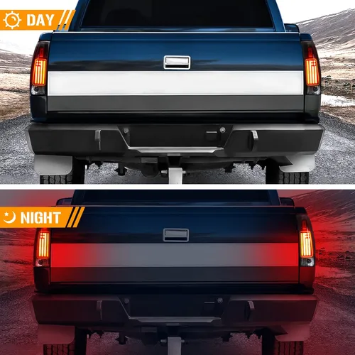 Miniatura 7 de Ensamble de luces traseras LED Youxmoto para Chevy GMC Silverado Sierra C/K 1500 2500 3500 1988-1999, Suburban C/K 1992-1999, Blazer 1992-1994
