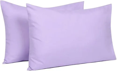 Miniatura 17 de Juego de 2 fundas de almohada de viaje de 12 x 16 pulgadas, 500 hilos, algodón egipcio, con cierre de cremallera, 100% algodón egipcio