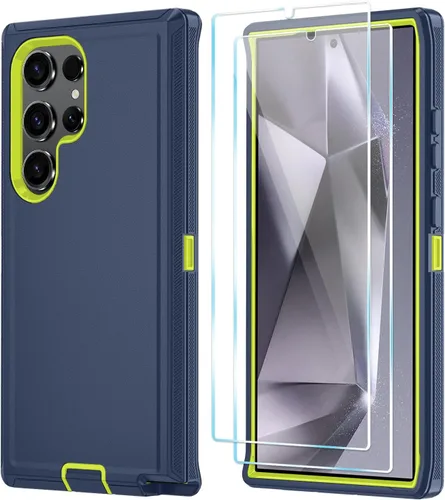 Miniatura 44 de ONOLA Funda compatible con Samsung Galaxy S24 Ultra con protector de pantalla HD, resistente a los golpes y a las caídas, funda de 3 capas