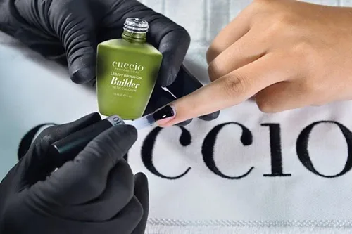 Miniatura 5 de Cuccio Pro - Gel constructor con brocha LED-UV con calcio para mujeres, esmalte de uñas de 2.5 onzas (paquete de 1)