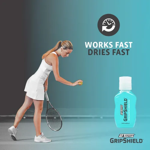 Miniatura 8 de 2Toms GripShield, Non-Sticky Grip Enhancer, Dry Grip Solution for Sweaty Hands, Tennis, Pickleball, Golf, Pole Dancing, and Gaming