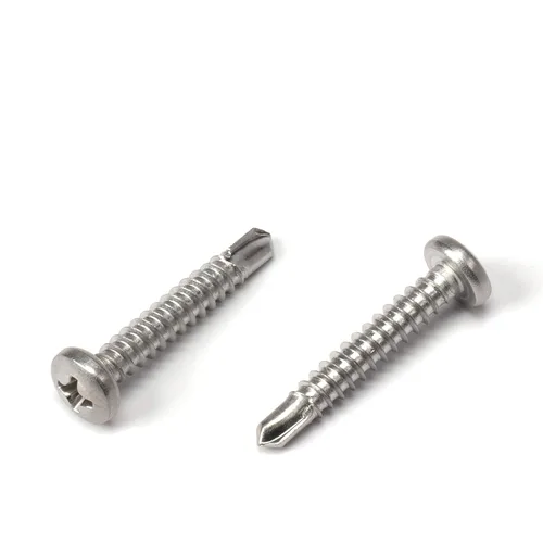 Miniatura 16 de THE CIMPLE CO Tornillo de cabeza hexagonal autorroscante/perforación, tamaño #14, 1 pulgada de longitud, acero inoxidable 410 con cabezal