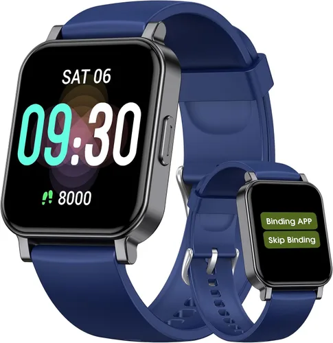 Miniatura 11 de Reloj podómetro, apto para personas mayores, no requiere aplicación/teléfono, reloj de seguimiento de fitness impermeable con contador de pasos
