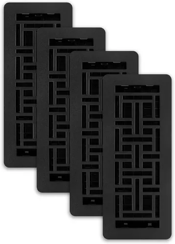 Miniatura 12 de Decor Grates LAJH310-BLK Rejillas de perfil bajo, 3 x 10, orientales, negras texturizadas