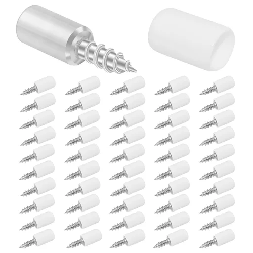 Pinzas de soporte para estantes, pasadores de estante de gabinete con cubierta antideslizante, clavija de acero tornillos autorroscantes para