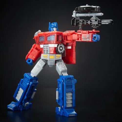 Miniatura 5 de Transformers Generations War for Cybertron: Siege Voyager Class WFC-S11 Optimus Prime Figura de acción (exclusivo de Amazon)