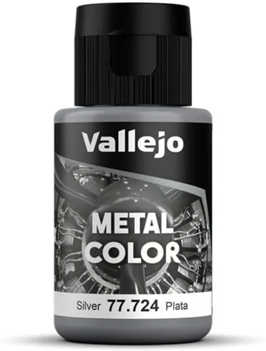 Miniatura 9 de Vallejo - Color Metálico Aluminio 32 ml (1.08 fl.oz.) Reproduce fielmente diferentes acabados metálicos