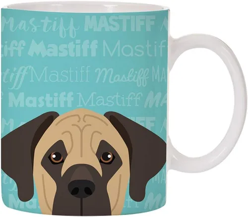 Miniatura 4 de Taza de café de cerámica con diseño de raza de perro de 11 oz (Border Collie)
