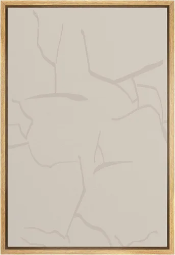 Miniatura 39 de SIGNWIN Lienzo enmarcado para pared, nubes blancas sobre el mar azul marino, pintura al óleo del océano costero, primer plano abstracto, moderno