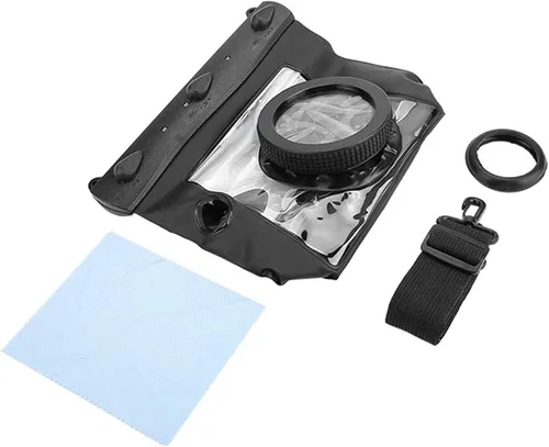 Miniatura 9 de Estink Kit de funda de buceo, funda de buceo subacuática para cámara subacuática, funda de buceo para cámaras DSLR, hasta 65.6 ft de profundidad