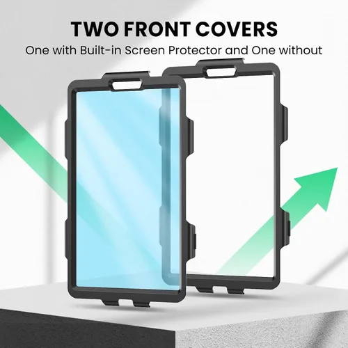 Miniatura 8 de SEYMAC Funda protectora resistente a prueba de golpes para Samsung Galaxy Tab A9 de 8.7 pulgadas 2023 (SM-X110/X115/X117), resistente a prueba
