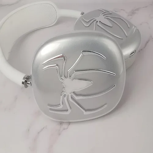 Miniatura 26 de MORWLAT Funda para AirPods Max con Diamantes de Imitación Brillantes Estrellas, Fundas Suaves Bonitas Transparentes y Brillantes para Mujeres