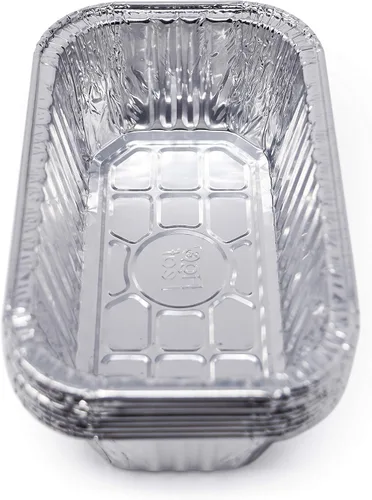 Miniatura 4 de Paquete de 100 moldes para hornear pan de primera calidad, de 1 libra, mini 6 x 3.7 x 2 pulgadas, extra resistentes, desechables, de papel