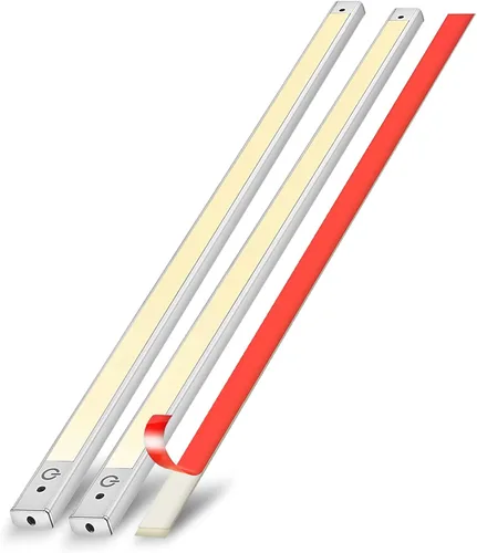 Miniatura 7 de phonar Lámparas LED de iluminación debajo del gabinete de 24 pulgadas para armario de cocina, luz LED de mostrador con enchufe en iluminación LED