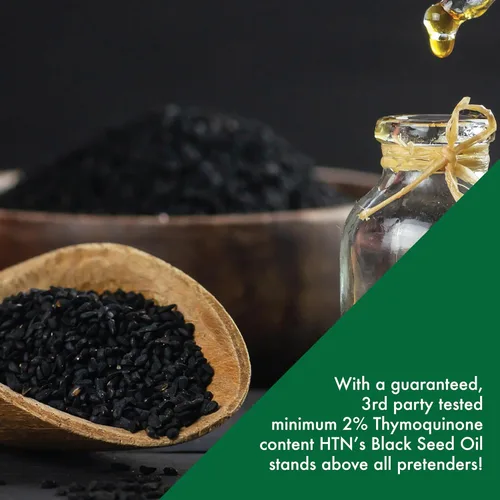 Miniatura 6 de Negro comino aceite de semillas 500 mg Primera prensado en frío – no-gmo, HTN0074, 1