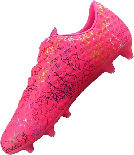 Vizari Zodiac Firm Ground - Zapatos de fútbol para niños y niñas, ligeros y duraderos, con suela de TPU moldeada, entrenamiento y partidos al aire