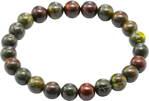 Miniatura 864 de Amazing Gemstone Pulsera de cristal para mujeres y hombres, pulsera de cristal curativo de protección, pulsera elástica con cuentas de piedras