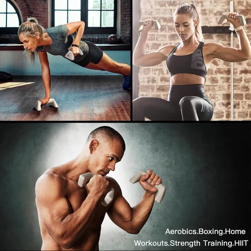 Miniatura 7 de Barras de empuje para entrenamiento de fuerza para paradas de manos, plancha completa y inmersiones, calistenia, gimnasia, antideslizante