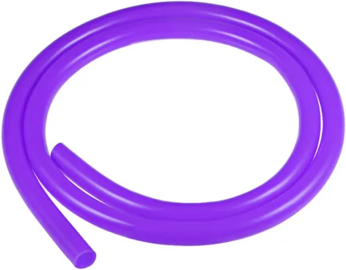 DMiotech 3/8 "(9mm) ID 1/2 "(12mm) OD 6.6 pies tubo de silicona industrial púrpura tubo de silicona para bomba de aire de agua