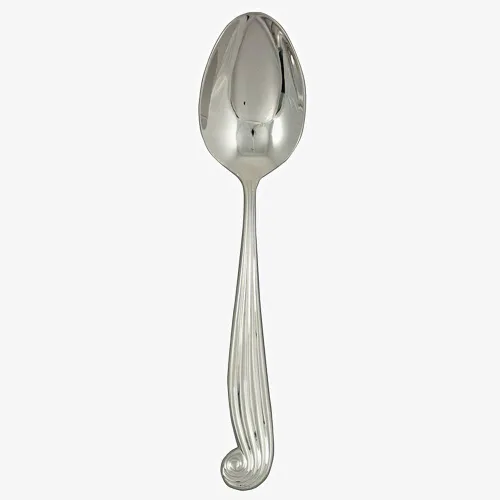 Miniatura 2 de Ginkgo International LaMer - Juego de cubiertos de 42 piezas con acabado de espejo inoxidable 18/10, servicio para 8 Plus 2 piezas