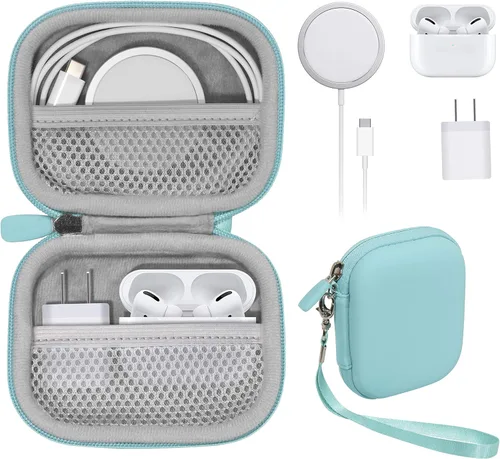 Miniatura 12 de Estuche Todo en Uno para iPhone con Cargador MagSafe y Paquete de Batería, Almacenamiento para Accesorios/Adaptador de Energía/Cable de Carga/Docks
