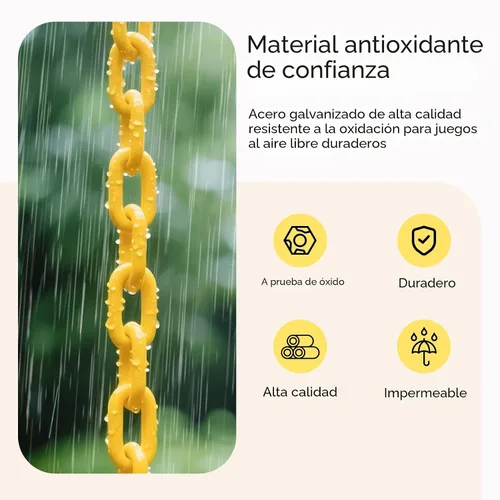 Miniatura 5 de DECORLIFE Columpio para niños pequeños, columpio para bebés al aire libre – Juego de columpio de cubo completo de respaldo alto, capacidad de 330