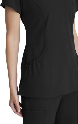 Miniatura 2 de BARCO Skechers Vitality Charge - Camiseta médica con cuello en V, tela sostenible para mujer